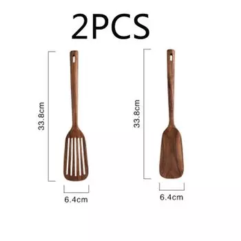 Деревянный шпатель KEMORELA из тикового дерева