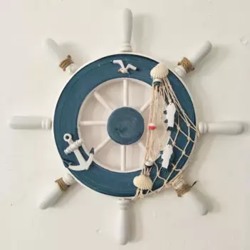 Деревянный штурвал Sunchamo