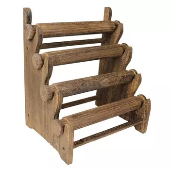 Деревянный стенд для украшений JAVRICK, 4 яруса