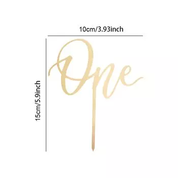 Деревянный топпер для торта NUBECOM