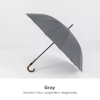 Деревянный зонт PARACHASE 16 полос