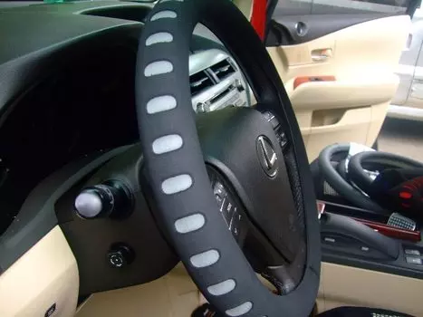 DERMAY EVA Punching Red автомобильный чехол на руль 38 см универсальные автомобильные чехлы на руль аксессуары для салона автомобиля