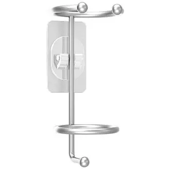 Держатель для электрической зубной щетки серебристый