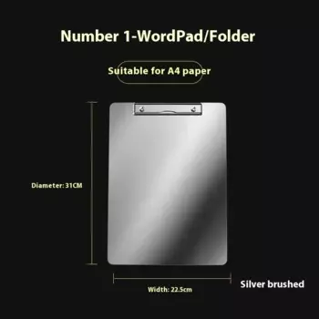 Держатель для бумаг ZHOUZHI из нержавеющей стали