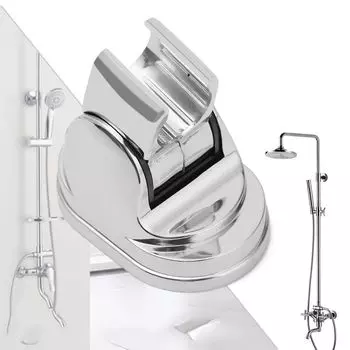 Держатель для душа, хром, ABS пластик