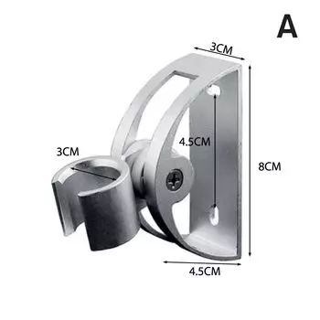 Держатель для душа JETTING, алюминиевый, бриллиантовый