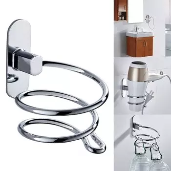 Держатель для фена DOORSACCERY настенный из нержавеющей стали