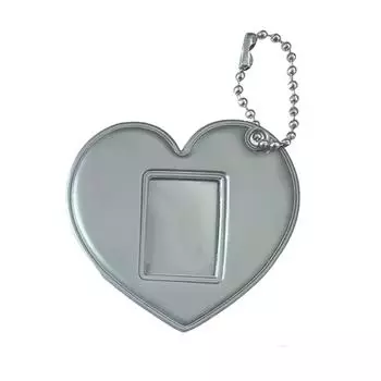 Держатель для фотокарты SFG HOUSE сердечком из ПВХ