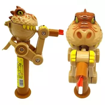 Держатель для леденцов робот-динозавр PGY