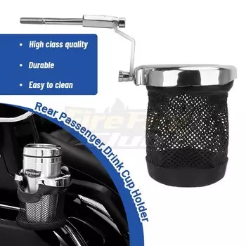 Держатель для питья для Honda Goldwing 1800 GL1800 ABS 2001-2015 F6B 2013-2015, новый мотоцикл, задний пассажирский держатель для напитков