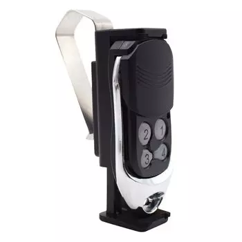 Автомобильный держатель/зажим на козырек от солнца для универсального пульта дистанционного управления гаражной дверью передатчик управления воротами брелок 50-70 мм