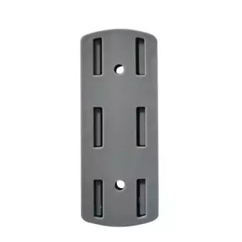 Держатель для розеток HARKO, белый, ПВХ