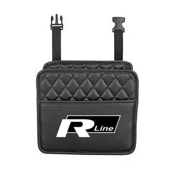 Держатель для стакана для воды на заднее сиденье автомобиля, карман для телефона Volkswagen Golf 4 mk5 Passat b8 VW Sharan Polo Tiguan R Line