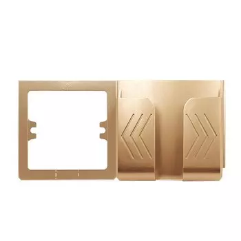 Держатель для телефона к квадратной розетке DELVIZ DZ-ZJ11/12/13