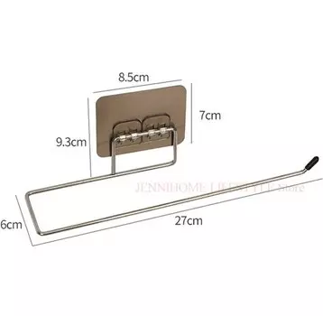 Держатель для туалетной бумаги из нержавеющей стали