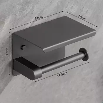 Держатель для туалетной бумаги из нержавеющей стали