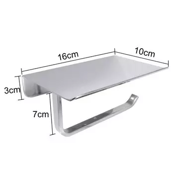 Держатель для туалетной бумаги VGX нержавеющая сталь