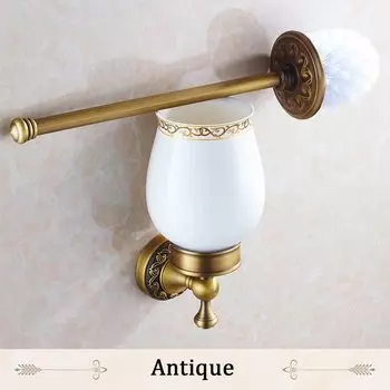 Держатель для туалетной щетки WANFAN античная бронза