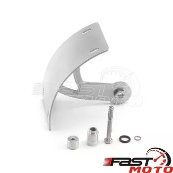 Держатель для заднего номерного знака мотоцикла, кронштейн, изогнутое вертикальное Боковое крепление для Suzuki выбрателя M109R, кронштейн для разрешения на номерной знак