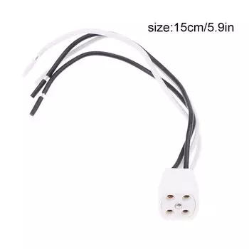 Держатель лампы HUXUAN керамический белый