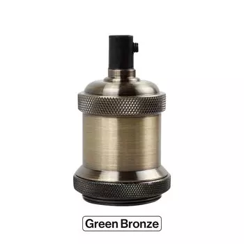 KARWEN Патрон лампы E27 алюминиевый серебристый