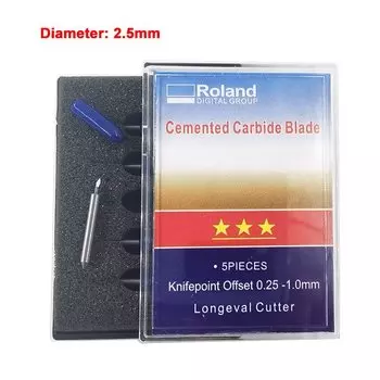 Держатель лезвия для GCC Jaguar EXPERT 2 LX 132S, режущий плоттер, 5 шт., нож для резки виниловой пленки с большой головкой, 2,5 мм