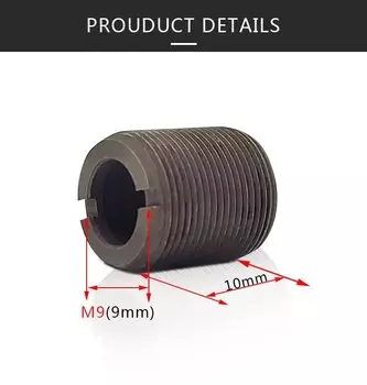 Держатель линзы с лазерной фокусировкой M9, медное сиденье для пластиковой линзы диаметром 7 мм, аксессуары для диодов оптического модуля