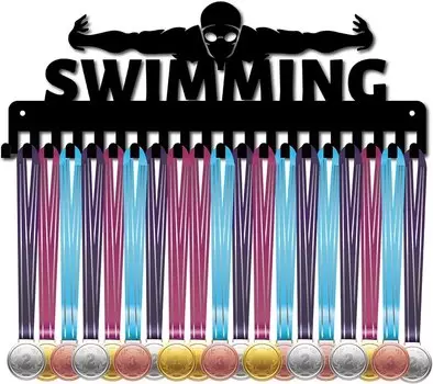 Держатель медалей CREATCABIN, черный, металл