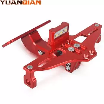 Держатель номерного знака для мотоцикла SUZUKI GSX 1100, 1250, 1300, 1400, 650, GSX-R, GSXR 125, 150, 250, 400, 600, 750, 1000, GSXS