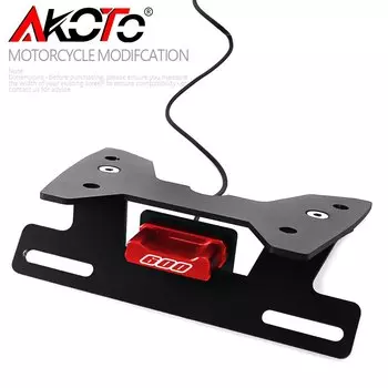 Держатель номерного знака, флейбер для GSXR 600 750 GSXR600 GSXR750 K8, флейбер мотоцикла, Устранитель заднего номера, кронштейн