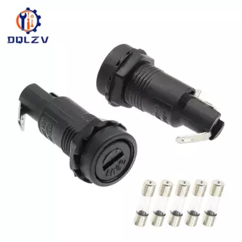 Держатель предохранителя DQLZV H3-11 для стеклянных предохранителей 5х20 мм 10А