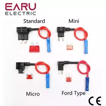 Держатель предохранителя EARUELECTRIC 12В 10А