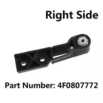 Держатель решетки левого или правого бампера, крепежный кронштейн, фиксатор 4F 0807771 4F 0807772 Для A6 C6 2005 2006 2011 RS6 2008-2011