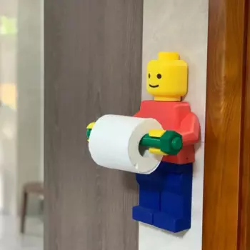 Держатель рулона туалетной бумаги с 3D печатью