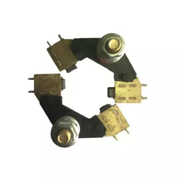 Держатель щеток 24 в 800 Вт для подъемного двигателя в сборе, держатель для угольной щетки для регулируемого держателя щеток постоянного тока