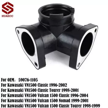 Держатель загрузки впускного коллектора карбюратора мотоцикла для Kawasaki VN1500 Classic Tourer Vulcan 1500 Classic Nomad Tourer