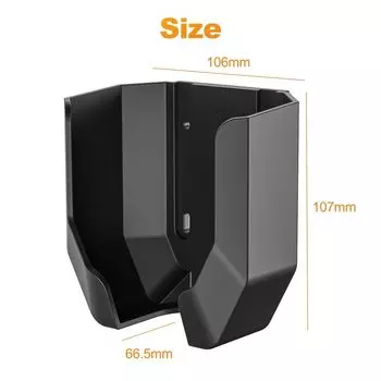 Держатель зарядного устройства для электромобилей feyree, высокопрочный крючок, простая установка, фиксированное настенное крепление для портативного зарядного устройства для электромобилей 7 кВт 11 кВт EVSE