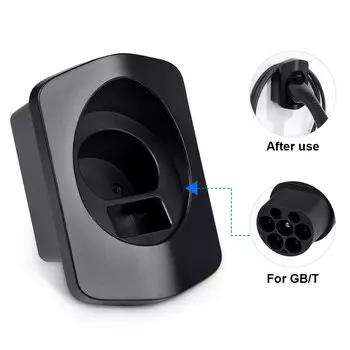 Держатель зарядного устройства для электромобилей, настенное крепление Type1 Type2 для адаптера зарядки электромобиля Tesla, защита зарядного устройства, автомобильные аксессуары