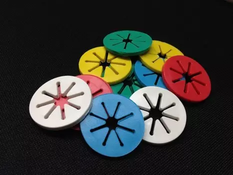 Держатели носков ATJVFWL 60 шт., разноцветные