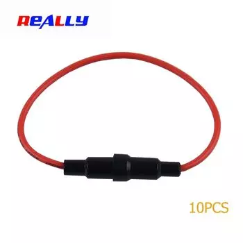 Держатели предохранителей Really, 10 шт., 5x20 мм, пластик/металл