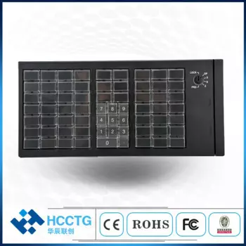 Дешевая USB Проводная программируемая клавиатура KB66 для Pos-машины KB66M