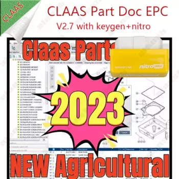 Детали CLAAS Doc v2.7 сельскохозяйственный EPC 2023, Каталог PartsDoc + нитро