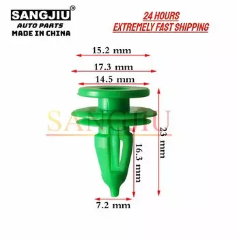 Детали для крепления, совместимые с Chrysler Cirrus Breeze Stratus Jeep WJ Grand Cherokee 6503204, 20 шт.