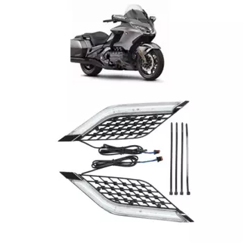 Детали для мотоциклов, светодиодные панели для радиатора, декоративные фотообои для Honda Gold Wing GL1800 2018-2023