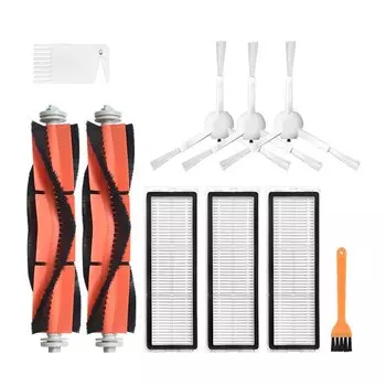 Детали для пылесоса XIAOMI MIJIA 1C STYTJ01ZHM 1T STYTJ02ZHM, фильтр НЕРА, боковая щетка, основная щетка
