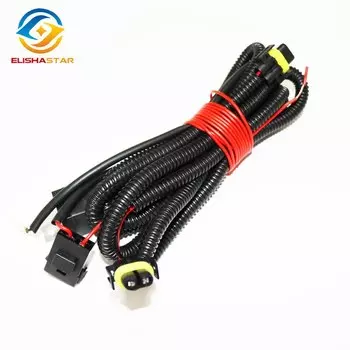 Детали для салона автомобиля, противотуманный кабель с предохранителем для VW New POLO Golf для Jetta MK5 MK6