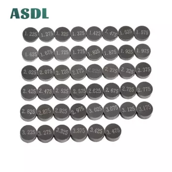 Детали двигателя мотоцикла, регулируемые подушечки клапана, диаметр 7,48 мм, полный комплект прокладок клапана для Honda Suzuki Yamaha Kawasaki