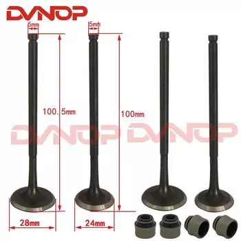 Детали двигателя мотоцикла, сальник клапана для двигателя ZONGSHEN NC250 KAYO T6 BSE J5 RX3 ZS250GY-3, 4-запчасти для клапанов