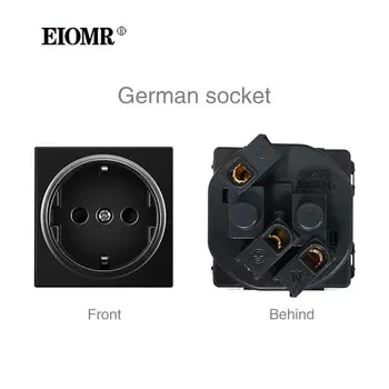 EIOMR Черные детали для розеток