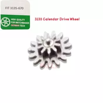 Детали механизма часов 3135-670 Календарь Quickdial Колесо 3135 Приводное колесо календаря Ремонт аксессуаров для часов